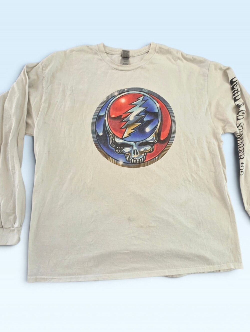 Grateful Dead & Company 2022 Concert Tour Tee White L/S Unisex XL